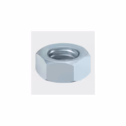 TIMco 20HNUTZP Hex Nut DIN 934 BZP M20 Bag of 2