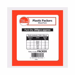 TIMco Mixed Colour & Thickness Flat Packers