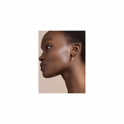 Ted Baker Hanniy Crystal Heart Huggie Earring (Rose Gold Tone/Crystal)