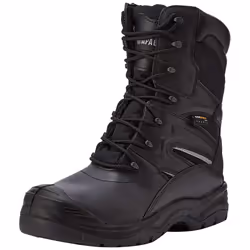 Apache Men Combat Safety Boots, Black (Black), 12 UK 46 EU