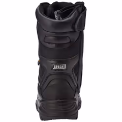 Apache Men Combat Safety Boots, Black (Black), 8 UK 42 EU