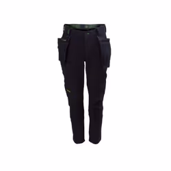 Apache CALGARY Mens Trousers Grey Black - L33/W40, Black