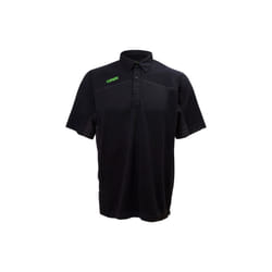 Apache LANGLEY Mens Polo Shirt Black Grey - Large, Black/Grey