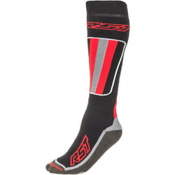 RST Tour Motorcycle Socks, black-red, Size S M for Men