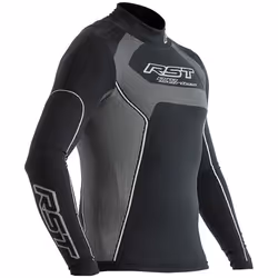 RST Tech X Coolmax Functional Shirt, black-grey, Size M L for Men