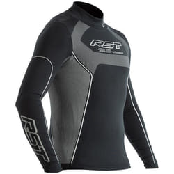 RST Tech X Coolmax Functional Shirt, black-grey, Size M L for Men