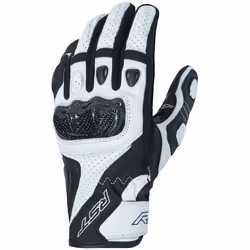 RST Stunt III Motorcycle Gloves, black-white, Size XS for Men