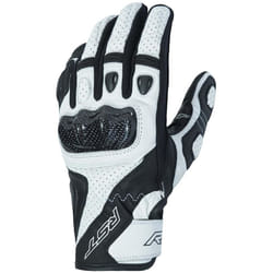 RST Stunt III Motorcycle Gloves, black-white, Size S for Men