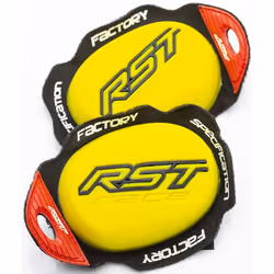 RST Factory Knee Sliders, yellow