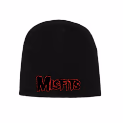 Misfits Red Band Logo Beanie Hat