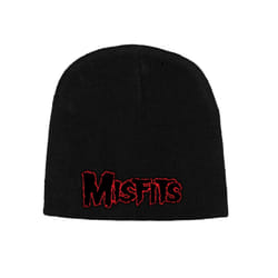 Misfits Red Band Logo Beanie Hat