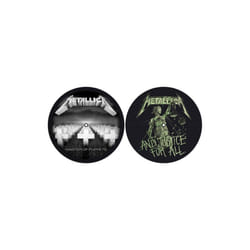 Metallica - Master Of Puppets & ...And Justice For All Slipmat Set