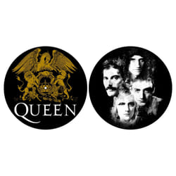 Queen 'Crest & Faces' Turntable Slipmat Set