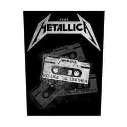 Metallica No Life Til Leather Leather Back Patch
