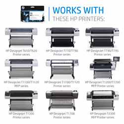 HP 72 130-ml Magenta Ink Cartridge - Additional view 4