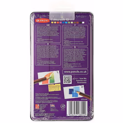 Derwent Coloursoft Colouring Pencils, Set of 12, Professional Quality, 0701026