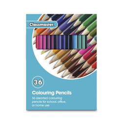 Classmaster TER COLOUR PENCILS AST PK36