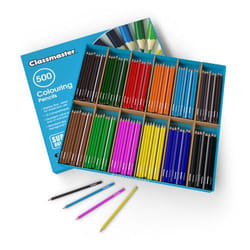 Classmaster TER COLOUR PENCILS AST PK500