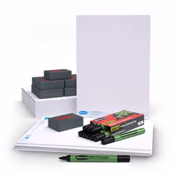 Show-me SHOW-ME PLAIN DRYWIPE BOARD A4 PK10