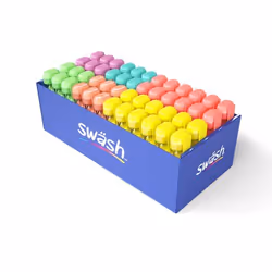 Show-me Swash Premium Highlighters Assorted Pastel Colours (Pack 48) -