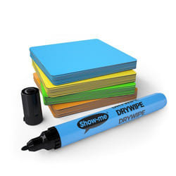 Show-me MAGNET NOTES 75X75MM AST PK40