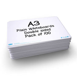 Show-me SHOW-ME PLAIN DRYWIPE BOARD A3 PK100