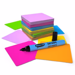 Show-me Magnet-Notes 75x75mm Assorted Colours PK60 - MNT757560A DD