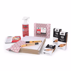 Show-me Class Pack of MDF Whiteboards A4 Plain PK30 - PFB30A DD