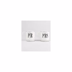 Mr & Mrs Mug Set