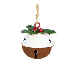 Sass & Belle Realistic Christmas Pudding Bell Hanging Christmas Bauble