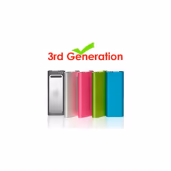 TECHGEAR High Quality, USB Data Sync & Charging Cable Lead Compatible with Apple iPod Shuffle and Shuffle Clip 3rd Gen and 4the Gen