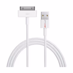 TECHGEAR EXTRA LONG 3 Meter / 10 Feet USB Data Sync & Charging Cable Lead Compatible for Apple iPad, iPad 2 & iPad 3 (White)