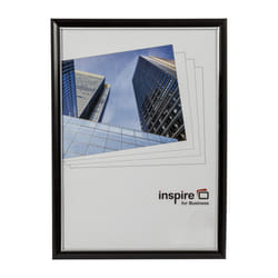 Inspire For Business EASA3BKP Easy Loader Frame A3 Certificate/Photo / Poster Frame with Non Glass Front - Black