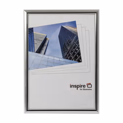 TPAC EASA4SVP inspire Photo Frame Easy Loader, A4, 14 mm, silver