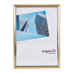 TPAC EASA4GDP inspire photo frame Easy Loader, A4, 14 mm, Gold