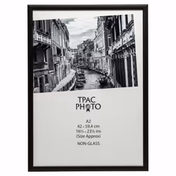 The Photo Album Company 42 x 59 cm A2 Photo Frame - Matt/Wood Black