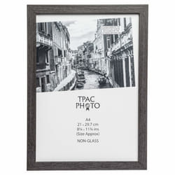 Inspire For Business WESA4GRY 21x30cm Westminster Quality Paperwrapped Wood A4 Certificate Photo Frame with Plexi Glass. Table Top or Wall Hang -...