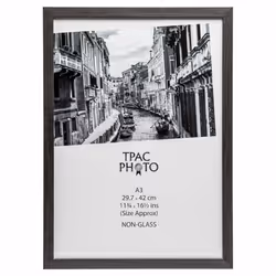 The Photo Album Company Inspire For Business WESA3GRY 30x42cm Westminster Quality Paperwrapped Wood A3 Certificate Photo Fram ...