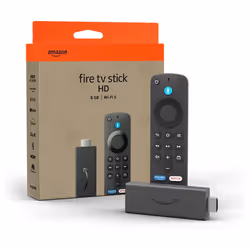 Amazon Fire TV Stick HD Newest Gen Free & Live TV, Alexa Voice Remote