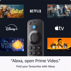Amazon Fire TV Stick HD Newest Gen Free & Live TV, Alexa Voice Remote