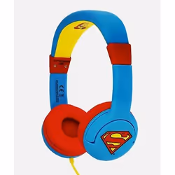 OTL Technologies DC Comics Superman Man of Steel Headphones Wired Head-band Music Blue, Red, Yellow