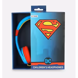 OTL Technologies DC Comics Superman Man of Steel Headphones Wired Head-band Music Blue, Red, Yellow