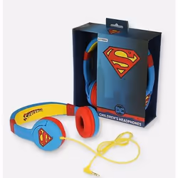 OTL Technologies DC Comics Superman Man of Steel Headphones Wired Head-band Music Blue, Red, Yellow - Additional view 5