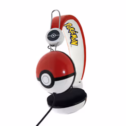 OTL Technologies Pokémon Pokeball, Wired, 20 - 20000 Hz, Music, 220 g, Headphones, Black, Red, White