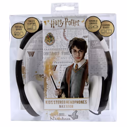 OTL Technologies Harry Potter Hogwarts Crest Kids Headphones Wired Head-band Music Black, White - Additional view 6