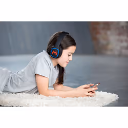 OTL Technologies SM0698 headphones/headset Wireless Head-band Calls/Music Bluetooth Black, Blue, Red - Additional view 3