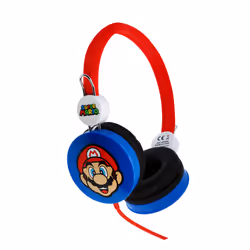 OTL Technologies Super Mario Red/Blue Kids Core Headphones - Additional view 2