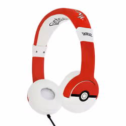 OTL Technologies Pokémon Pokéball Headphones Wired Head-band Music Black, Red, White