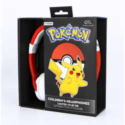 OTL Technologies Pokémon Pokéball Headphones Wired Head-band Music Black, Red, White - Additional view 6