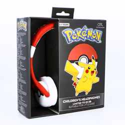 OTL Technologies Pokémon Pokéball Headphones Wired Head-band Music Black, Red, White - Additional view 7